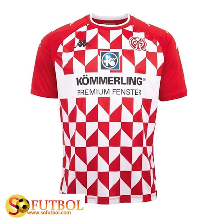 Camiseta Futbol FSV Mainz 05 Titular 2021/2022