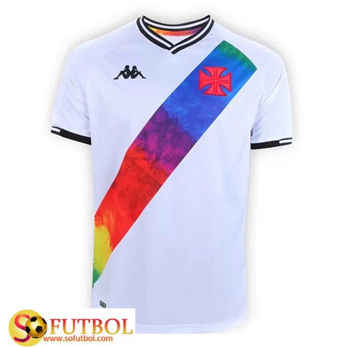 Camiseta Futbol CR Vasco Da Gama LGBTQIA 2021/2022
