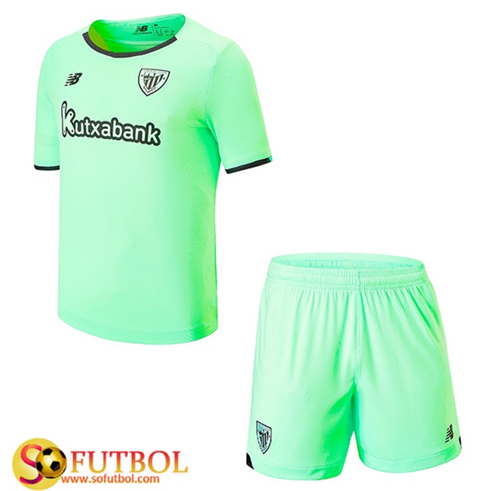Camiseta Futbol Athletic Bilbao Niños Alternativo 2021/2022