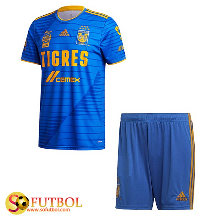 Camiseta Futbol Tigres UANL Niños Alternativo 2021/2022