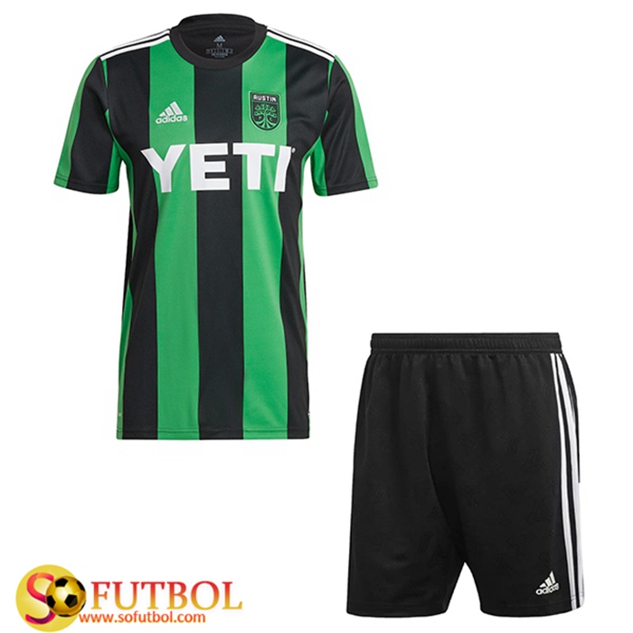 Camiseta Futbol Austin FC Niños Titular 2021/2022