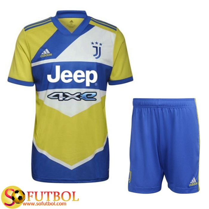 Camiseta Futbol Juventus Ninos Tercero 2021/2022