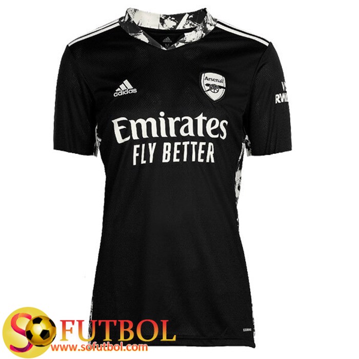 sentido común inoxidable sombra Official Tiendas Camiseta Arsenal Portero Negro 2020/2021