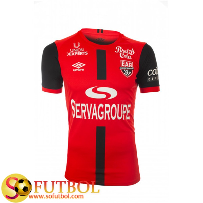 Camiseta EA Guingamp Titular 2020/2021 Camiseta EA Guingamp Titular 2020/2021