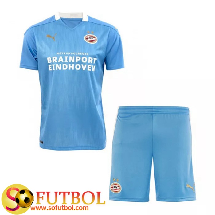 Camiseta PSV Eindhoven Ninos Alternativo 2020/2021