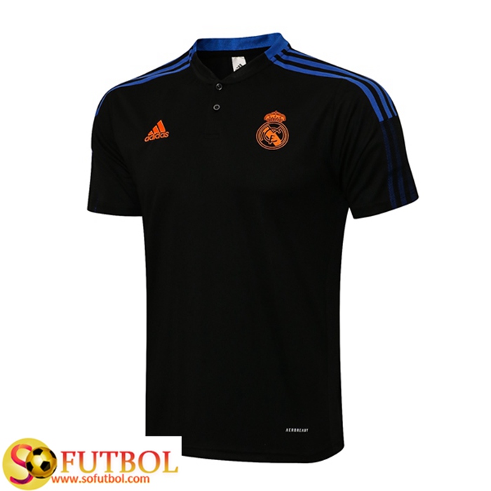 Camiseta Polo Real Madrid Negro 2021/2022