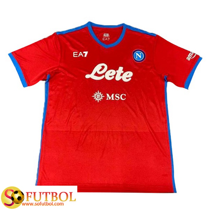 Camiseta Futbol SSC Napoli Tercero 2021/2022