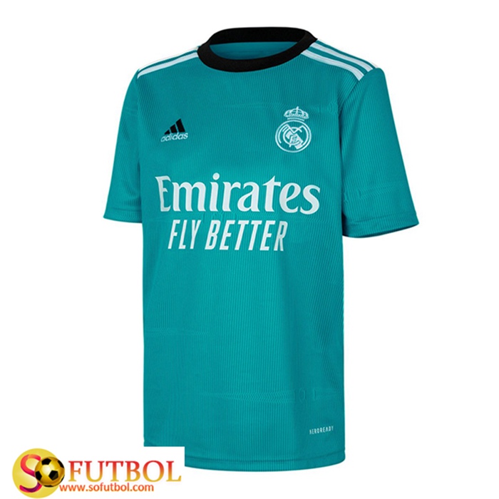 Camiseta Futbol Real Madrid Tercero 2021/2022 Camiseta Futbol Real Madrid Tercero 2021/2022