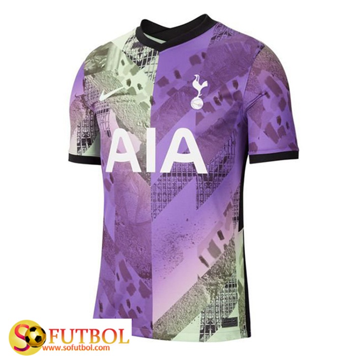 Camiseta Futbol Tottenham Tercero 2021/2022 Camiseta Futbol Tottenham Tercero 2021/2022