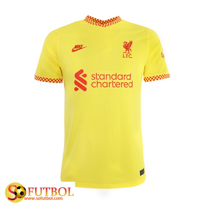 Camiseta Futbol FC Liverpool Tercero 2021/2022 Camiseta Futbol FC Liverpool Tercero 2021/2022