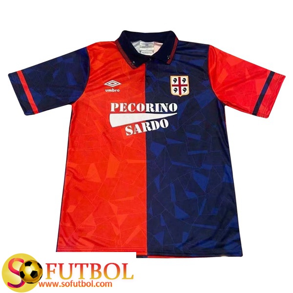 Camiseta Futbol Cagliari Calcio Retro Primera 1991/1992