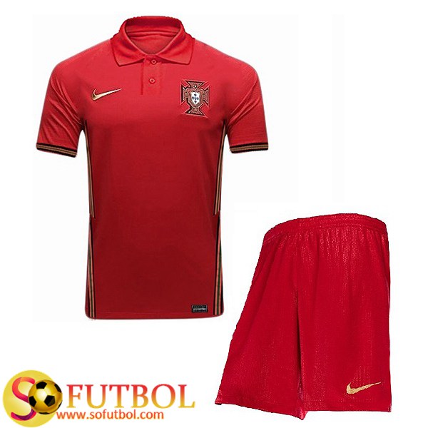 Camiseta Futbol Portugal Ninos Primera 2020/2021