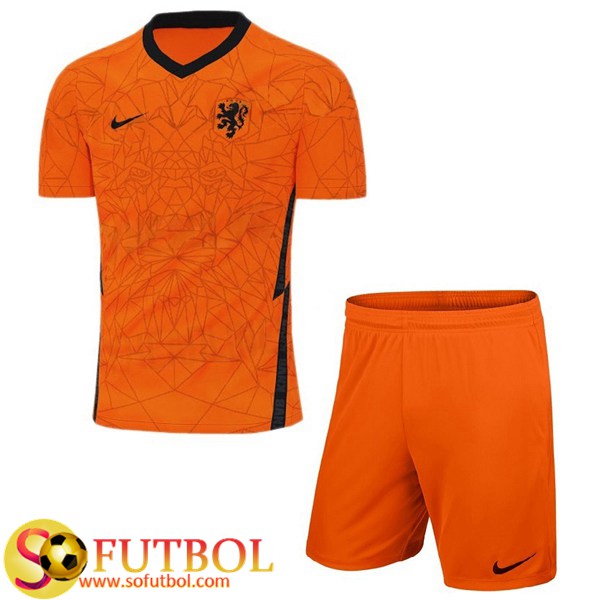 Camiseta Futbol Países Bajos Ninos Primera 2020/2021