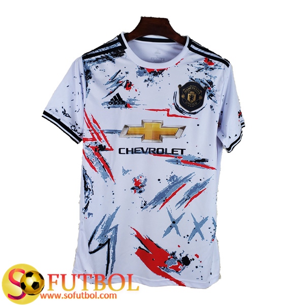 Oficiales Manchester United Blanco 2020/2021
