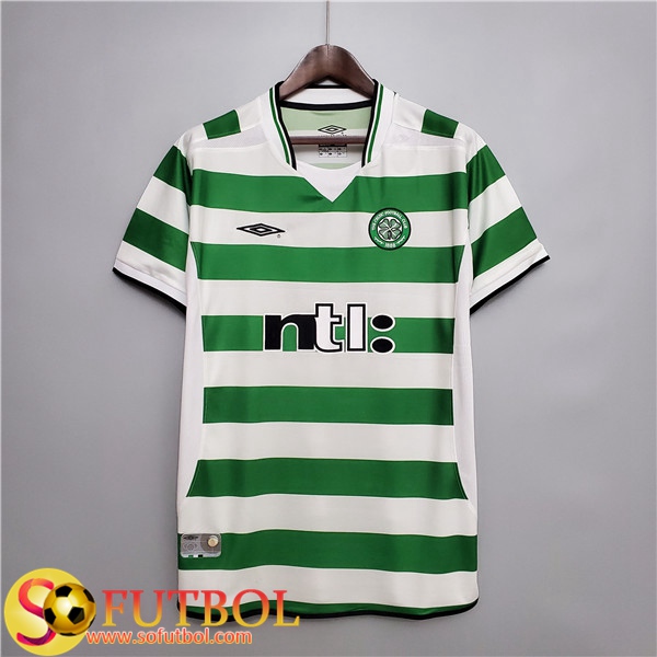 Camiseta Futbol Celtic FC Retro Primera 2001/2003