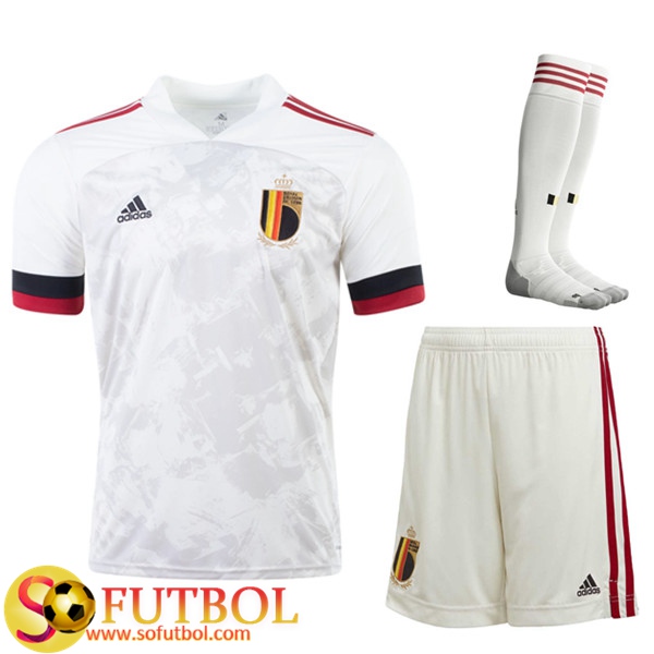 Traje Camisetas Futbol Belgica Segunda (Cortos+Calcetines) 2020/2021