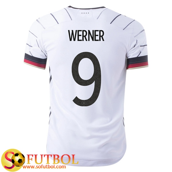 Camisetas Futbol Alemania (Werner 9) Primera UEFA Euro 2020