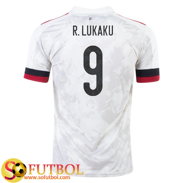 Camisetas Futbol Belgica (R.Lukaku 9) Segunda UEFA Euro 2020
