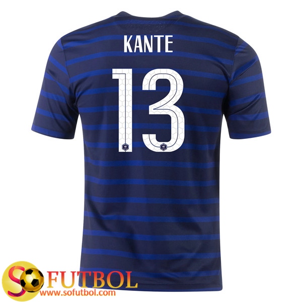 Camisetas Futbol Francia (Kante 13) Primera UEFA Euro 2020