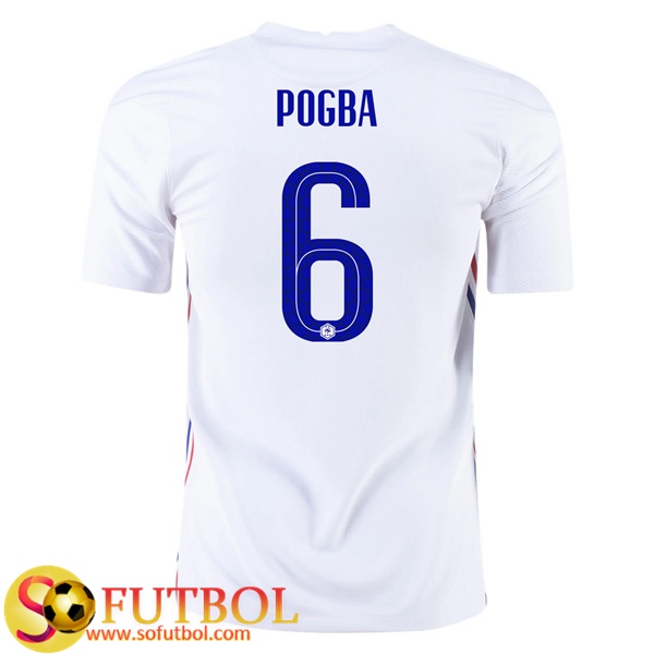 Camisetas Futbol Francia (Pogba 6) Segunda UEFA Euro 2020