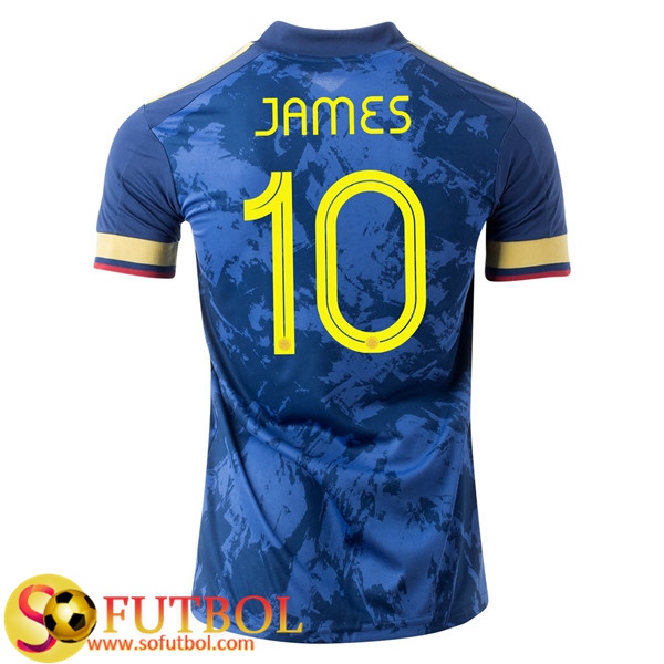 Camisetas Futbol Colombia (JAMES 10) Segunda 2020/2021