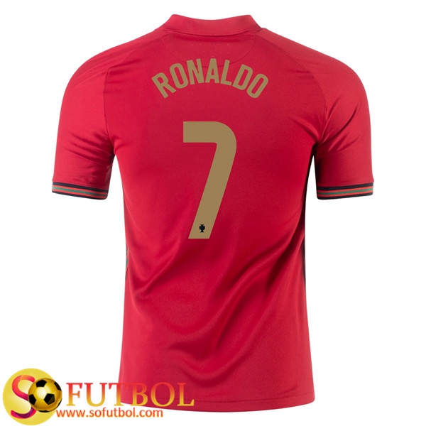 Camisetas Futbol Portugal (RONALDO 7) Primera 2020/2021