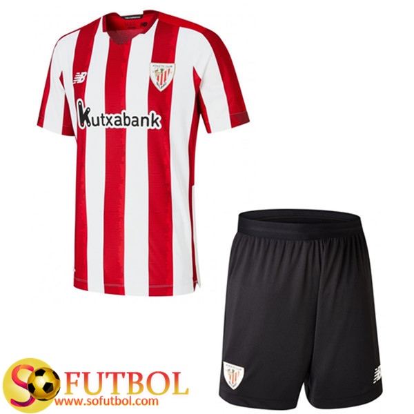 Camisetas Futbol Athletic Bilbao Ninos Primera 2020/2021