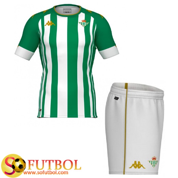 Camisetas Futbol Real Betis Ninos Primera 2020/2021