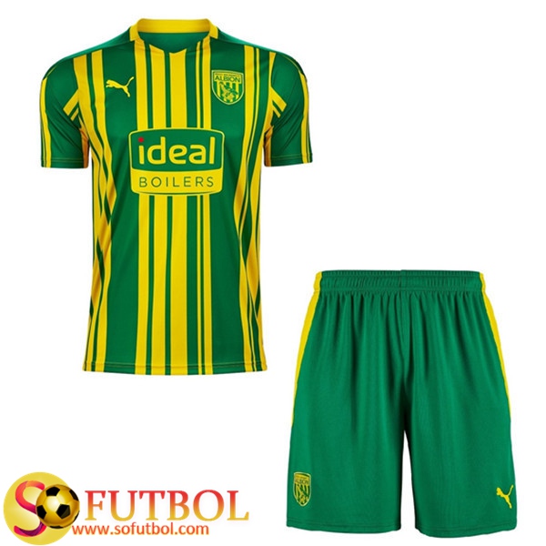 Camisetas Futbol West Bromwich Ninos Segunda 2020/2021 Camisetas Futbol West Bromwich Ninos Segunda 2020/2021