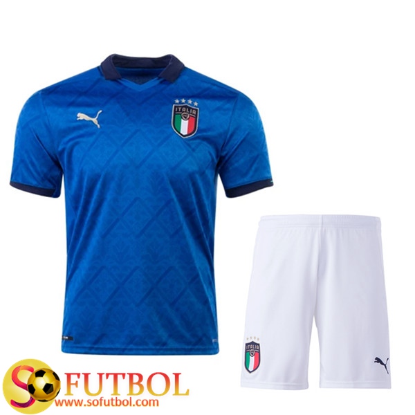 Traje Camisetas Futbol Italia Primera + Cortos 2020/2021