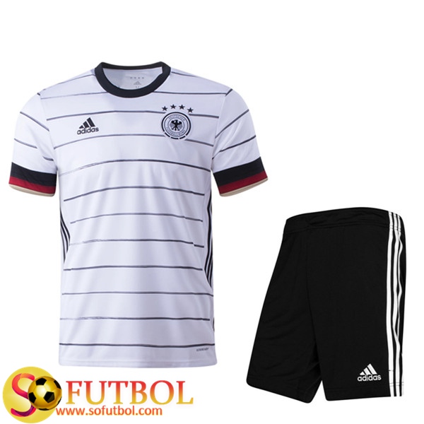 Traje Camisetas Futbol Alemania Primera + Cortos 2020/2021