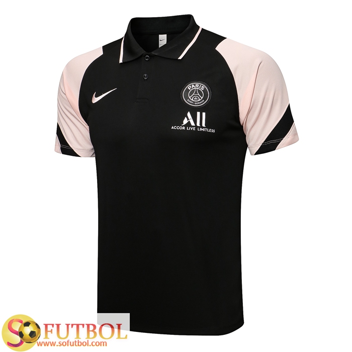 Camiseta Entrenamiento Jordan PSG Negro/Rosa 2021/2022