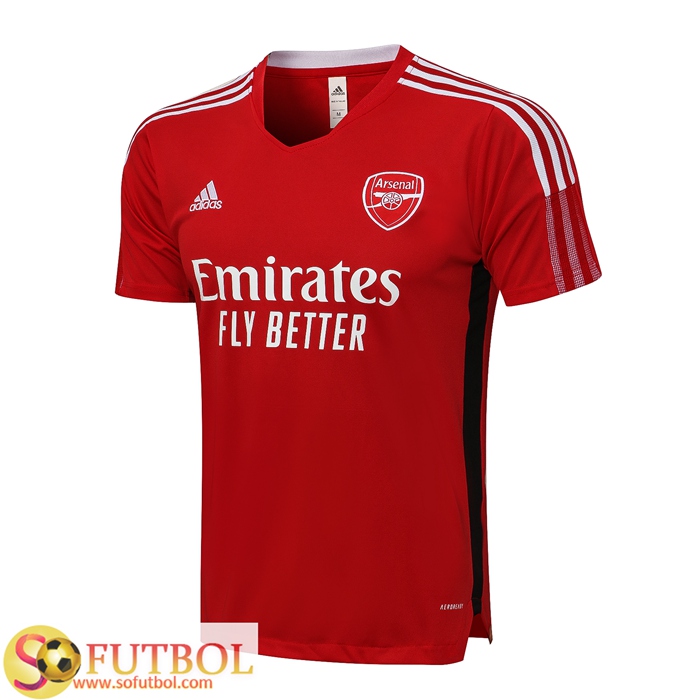 Camiseta de Entrenamiento Arsenal 2021-2022 Blanco