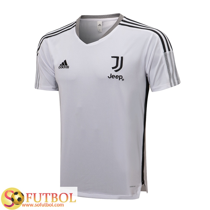 Camiseta Entrenamiento Juventus Blanca/Negro 2021/2022