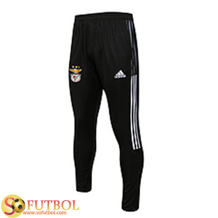 Pantalon Entrenamiento S.L.Benfica Blanca/Negro 2021/2022