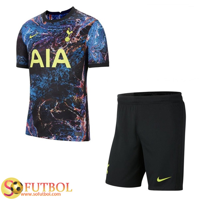 Traje Camiseta Futbol Tottenham Hotspur Alternativo + Cortos 2021/2022