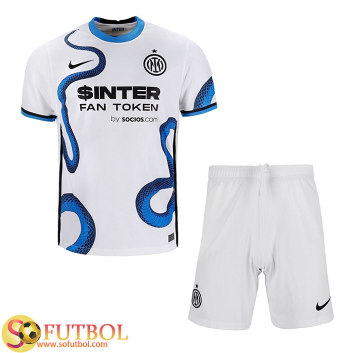 Traje Camiseta Futbol Inter Milan Alternativo + Cortos 2021/2022