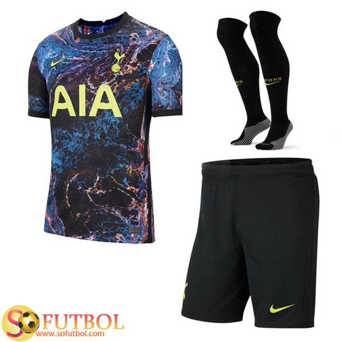 Traje Camiseta Futbol Tottenham Hotspur Alternativo (Cortos + Calcetines) 2021/2022