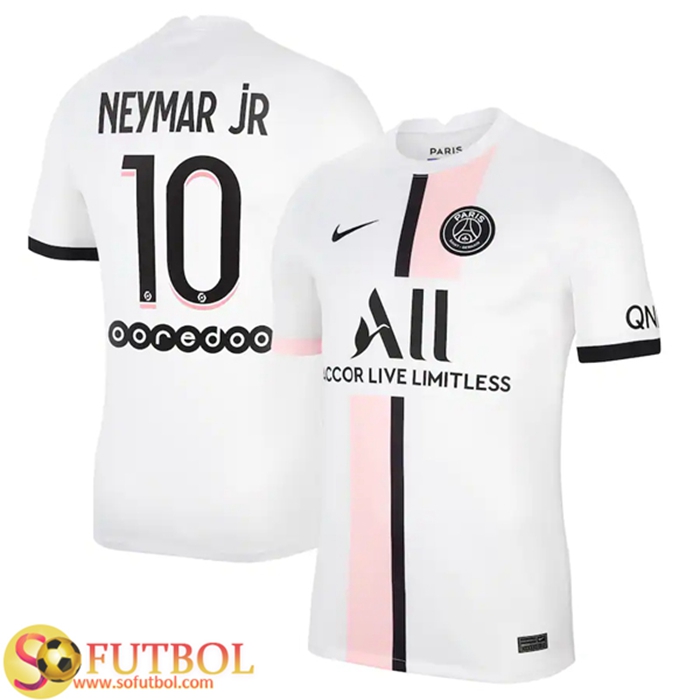 Camiseta Futbol Jordan PSG (Neymar Jr 10) Alternativo 2021/2022