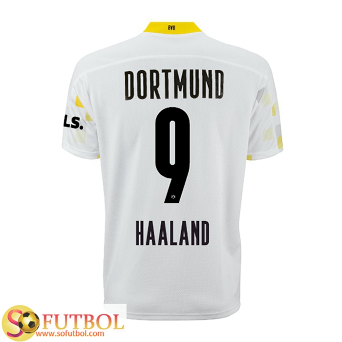 Camiseta Futbol Dortmund BVB (Haaland 9) Tercero 2021/2022