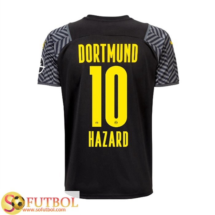 Camiseta Futbol Dortmund BVB (Hazard 10) Alternativo 2021/2022