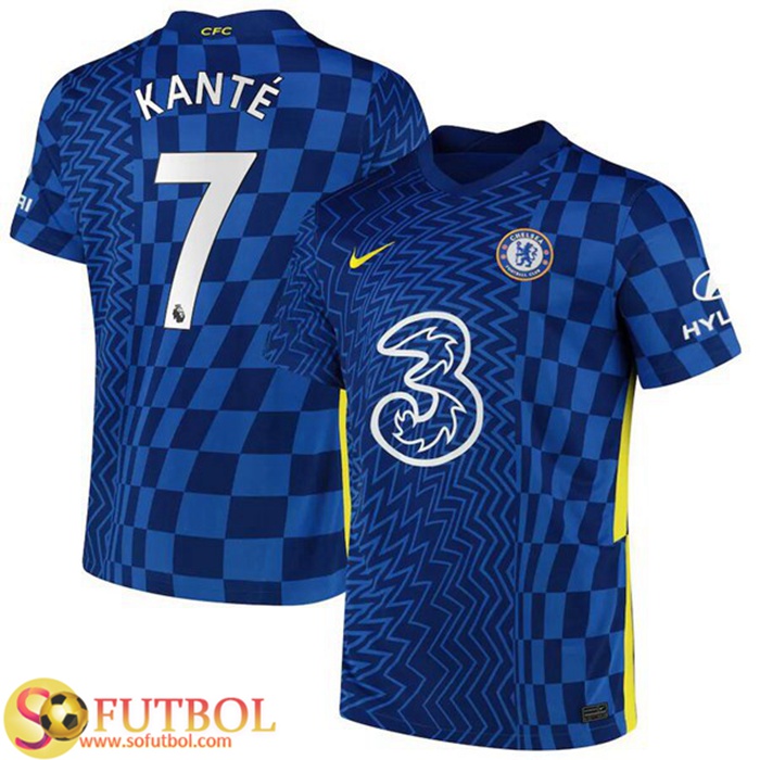 Camiseta Futbol FC Chelsea (Kante 7) Titular 2021/2022