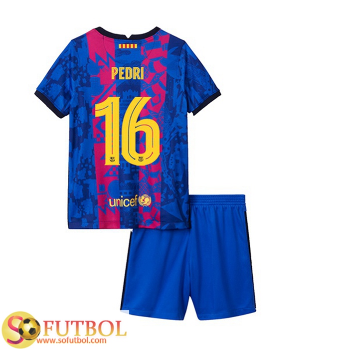Camiseta Futbol FC Barcelona (Martin Brathwaie 12) Ninos Tercero 2021/2022