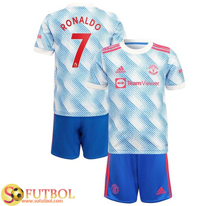 Camiseta Futbol Manchester United (Ronaldo 7) Ninos Alternativo 2021/2022