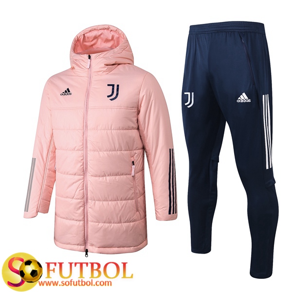 Chaqueta De Plumas Juventus Rosa + Pantalones 2020/2021