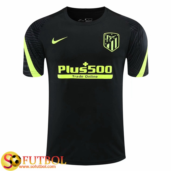 Camisetas Entrenamiento Atletico Madrid Negro 2020/2021