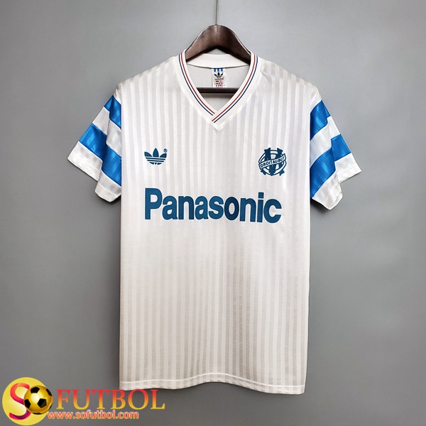 Camiseta Futbol Marsella Retro Primera 1990