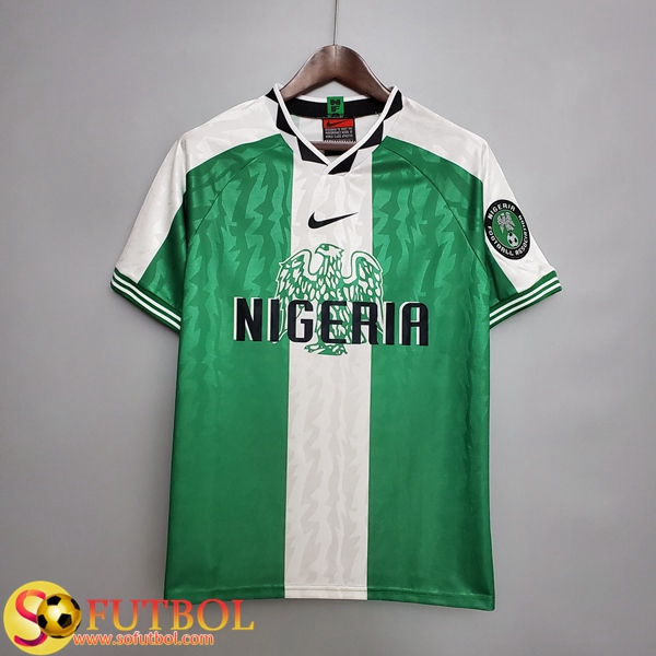 Camiseta Futbol Nigeria Retro Primera 1996