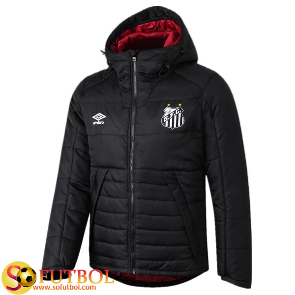 Chaqueta de Plumas Santos Negro 2020/2021 Chaqueta de Plumas Santos Negro 2020/2021