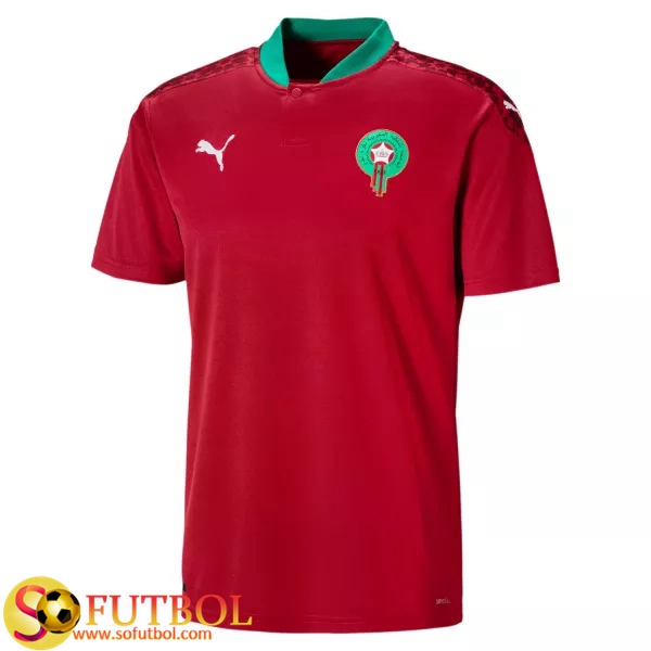 Camiseta Futbol Marruecos Primera 2020/21